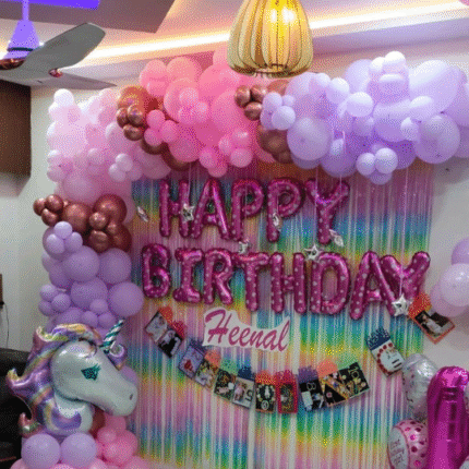 Unicorn Birthday Decoration