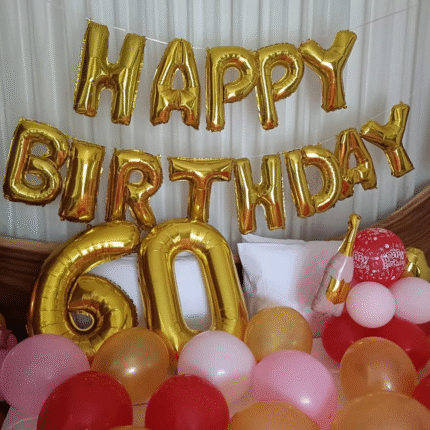 Surprise birthday decor